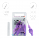 Tandex Flexi X-Fine Tapered Lilac 6 szt. jasnofioletowy